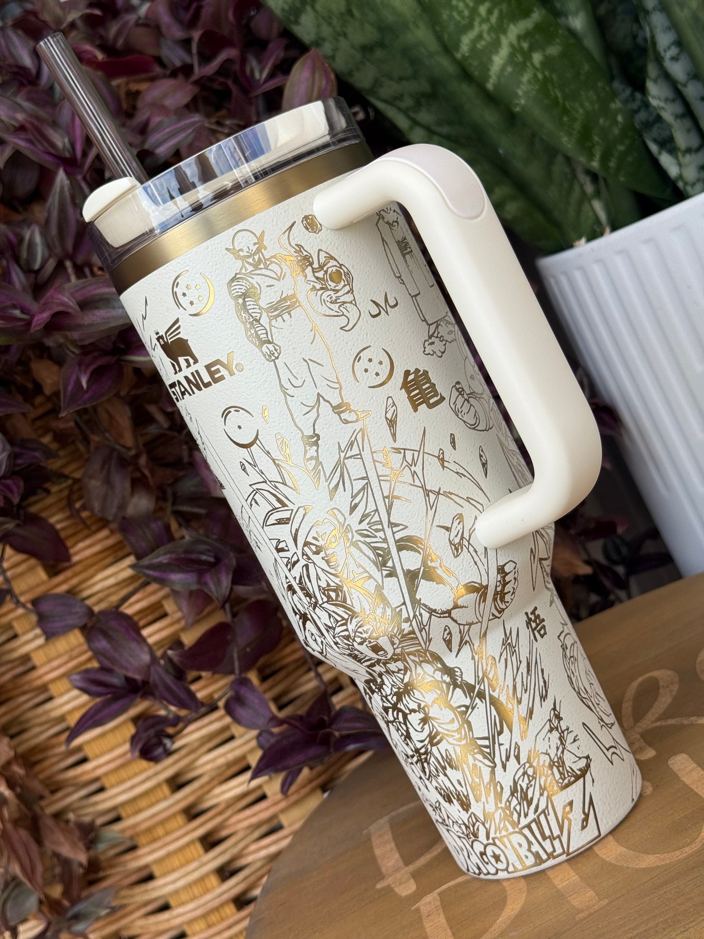 Dragon Ball Z Engraved Tumbler