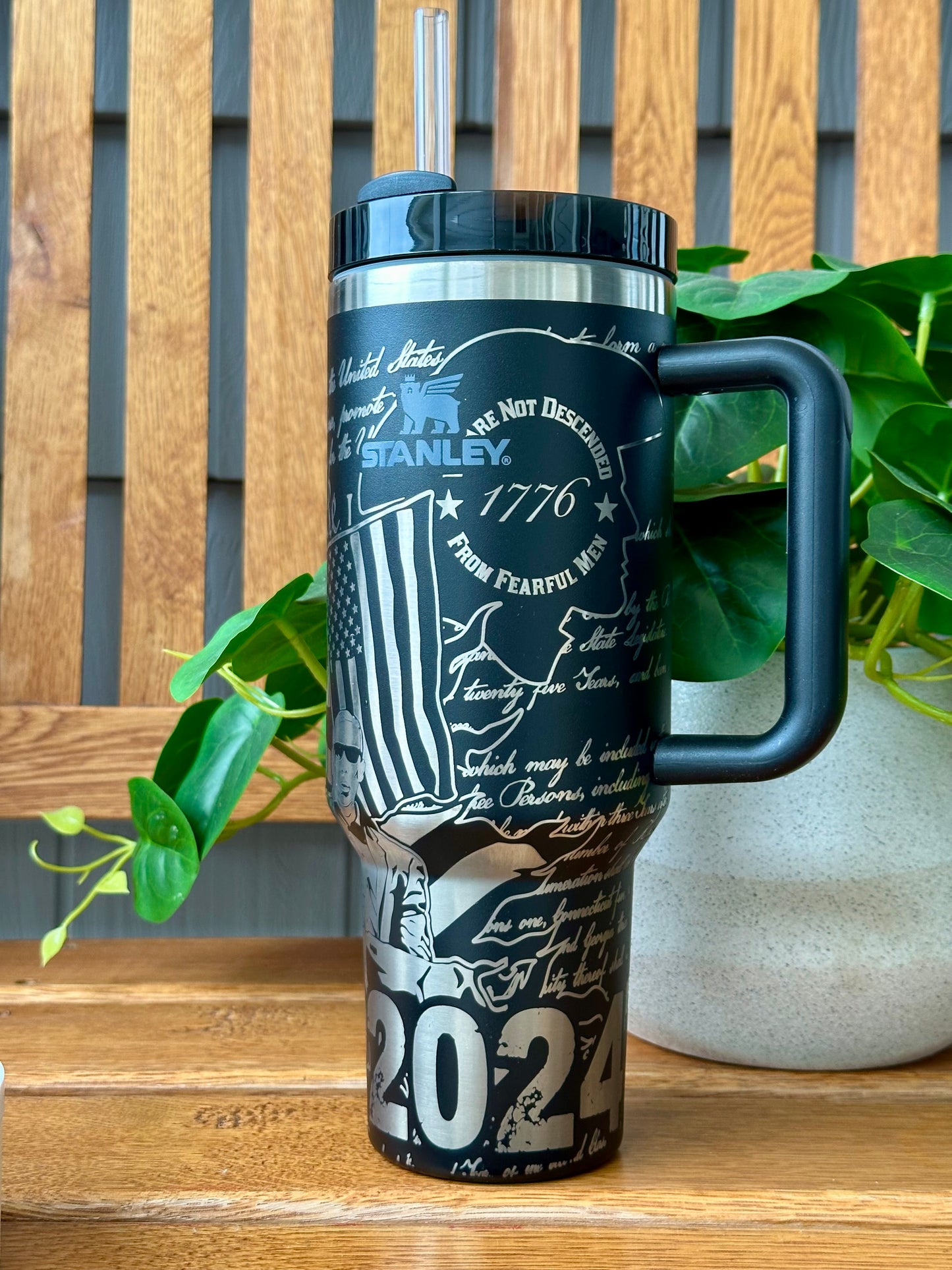 Engraved 40oz Tumbler: MAGA