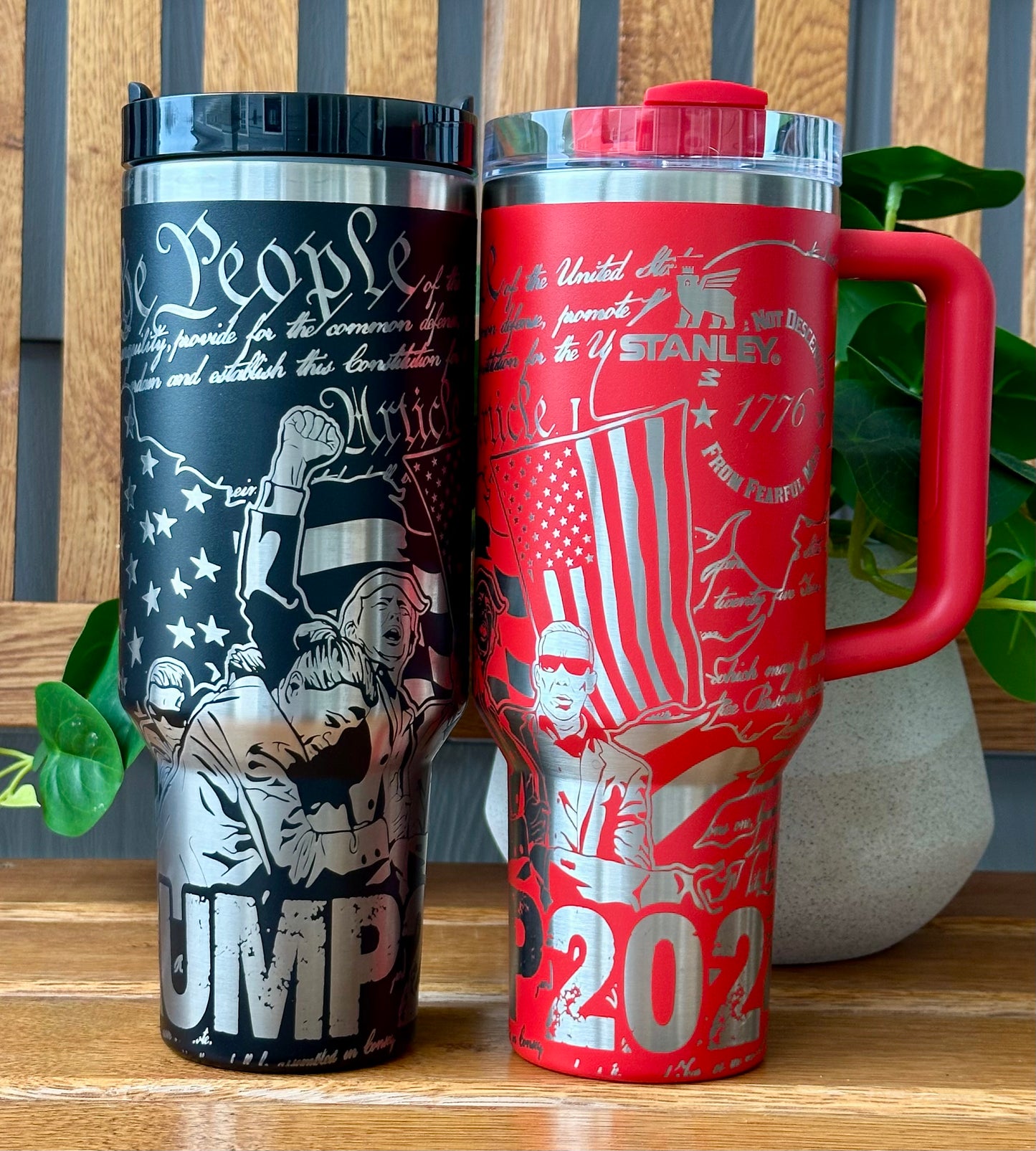 Engraved 40oz Tumbler: MAGA