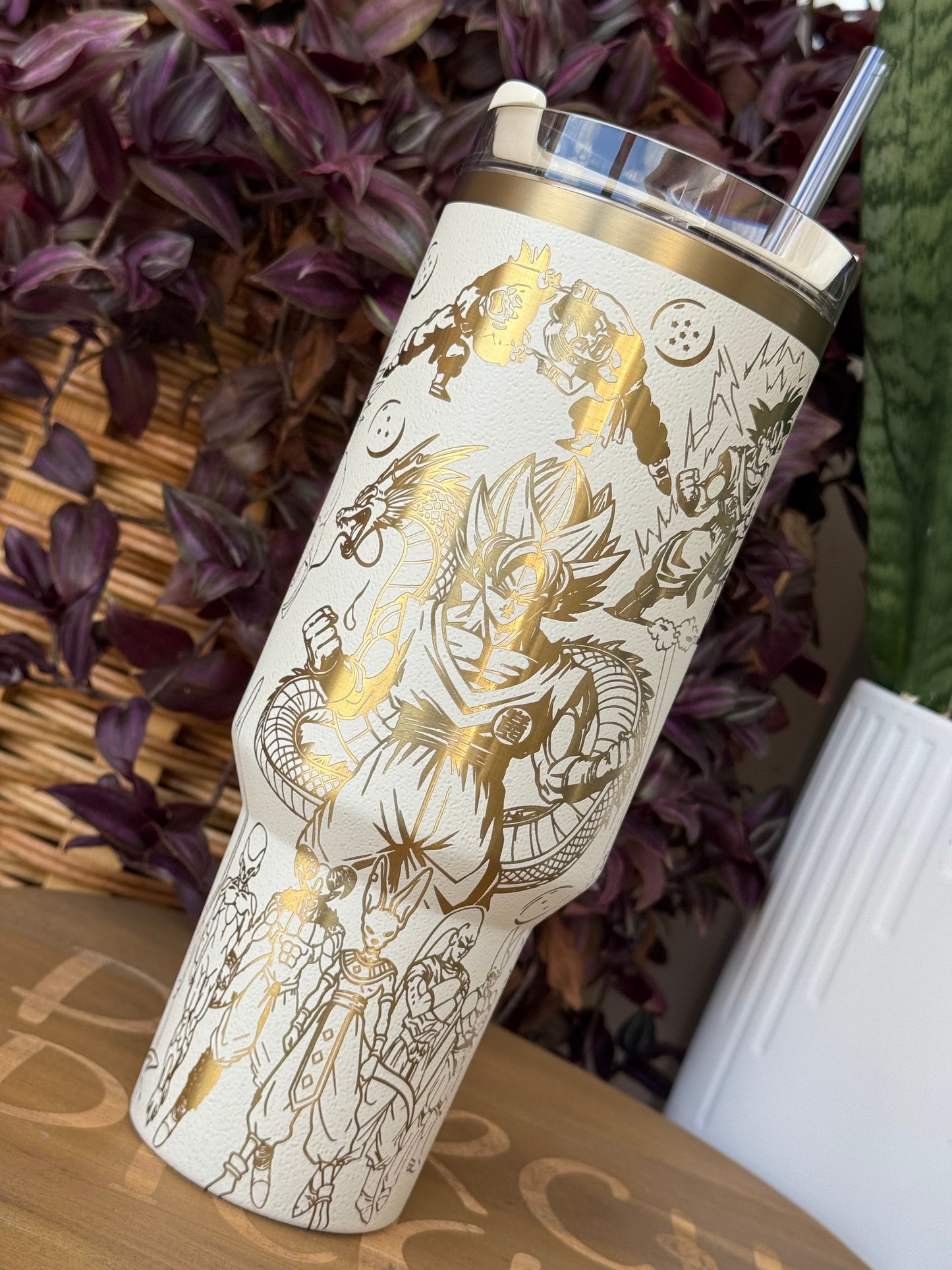Dragon Ball Z Engraved Tumbler