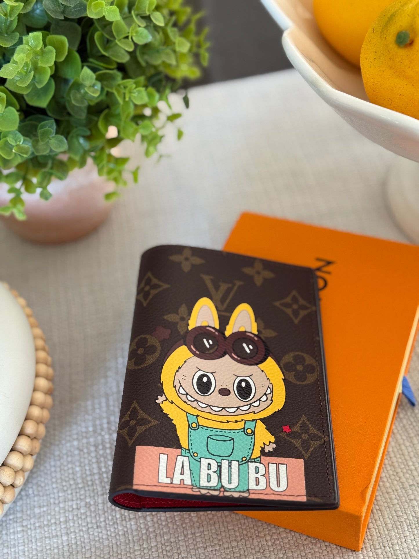 Labubu Passport Holder