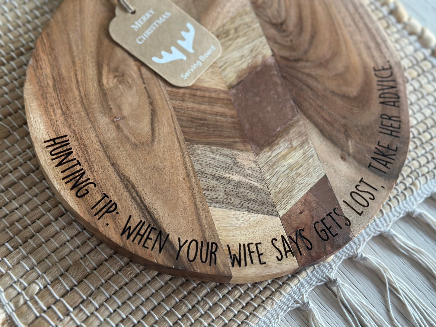 Funny Hunting Charcuterie Board