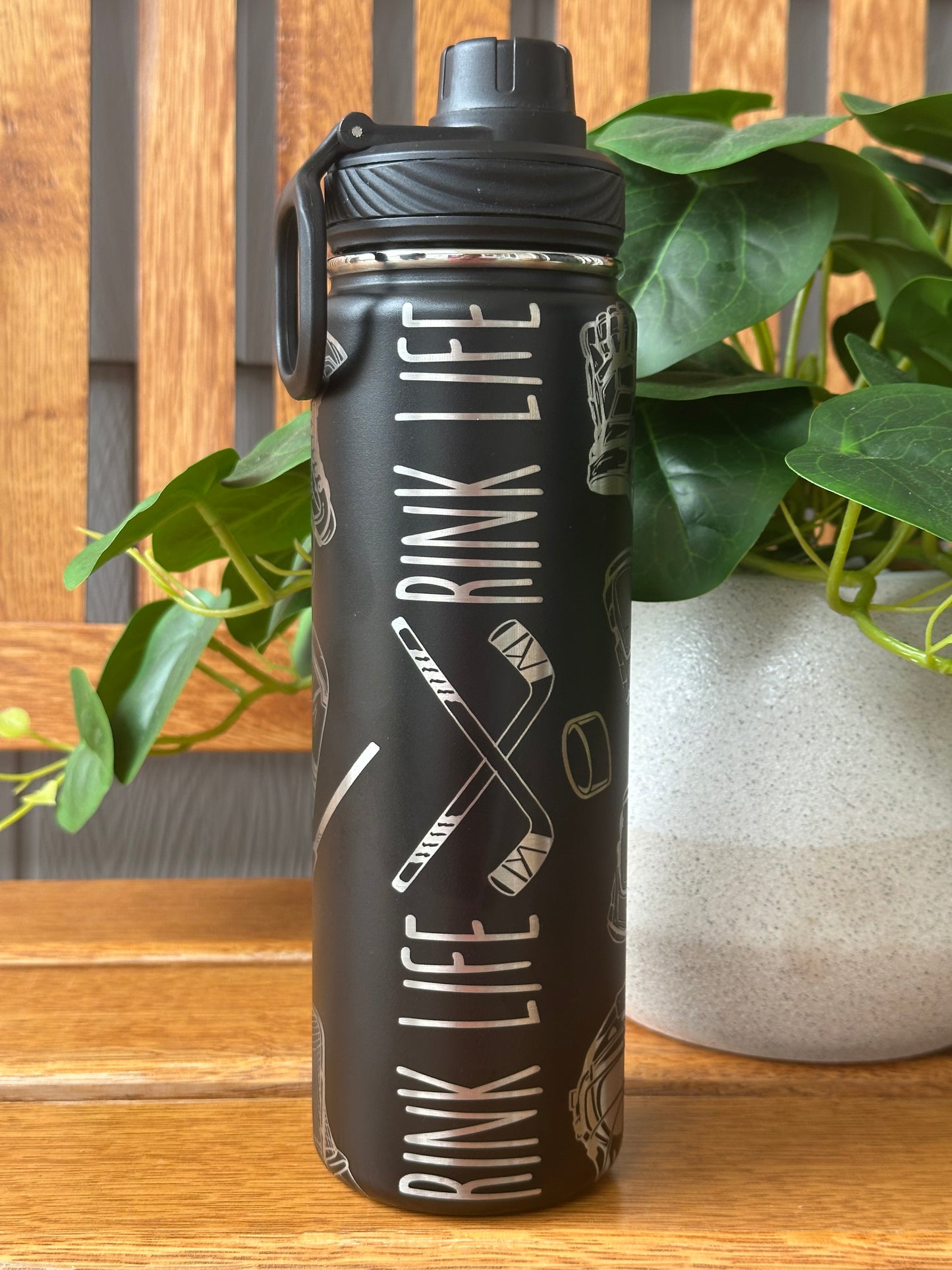 Engraved Back to Life Sports Waterbottles 24oz: Sports