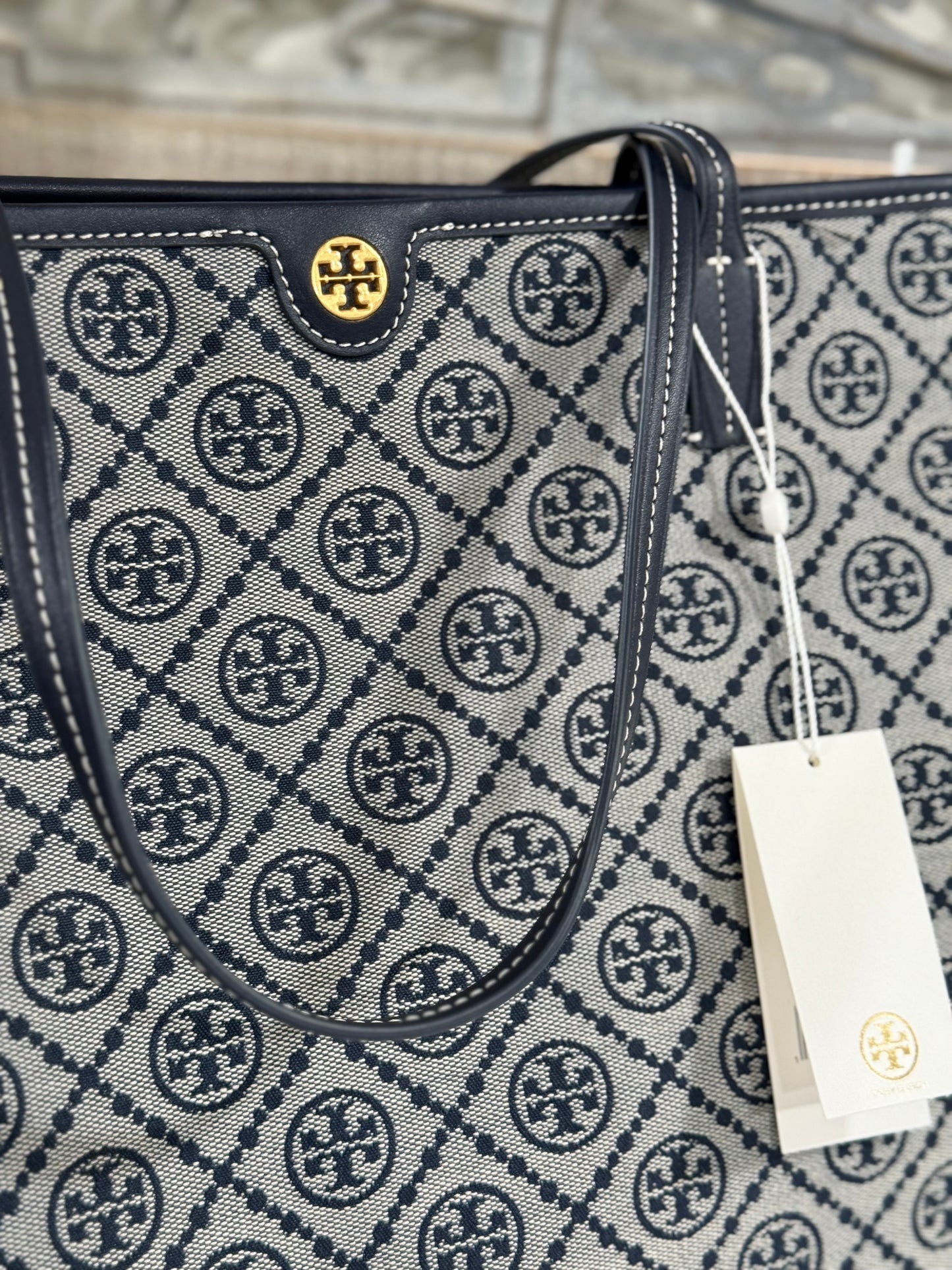 Large TB Tote with Matching Wallet