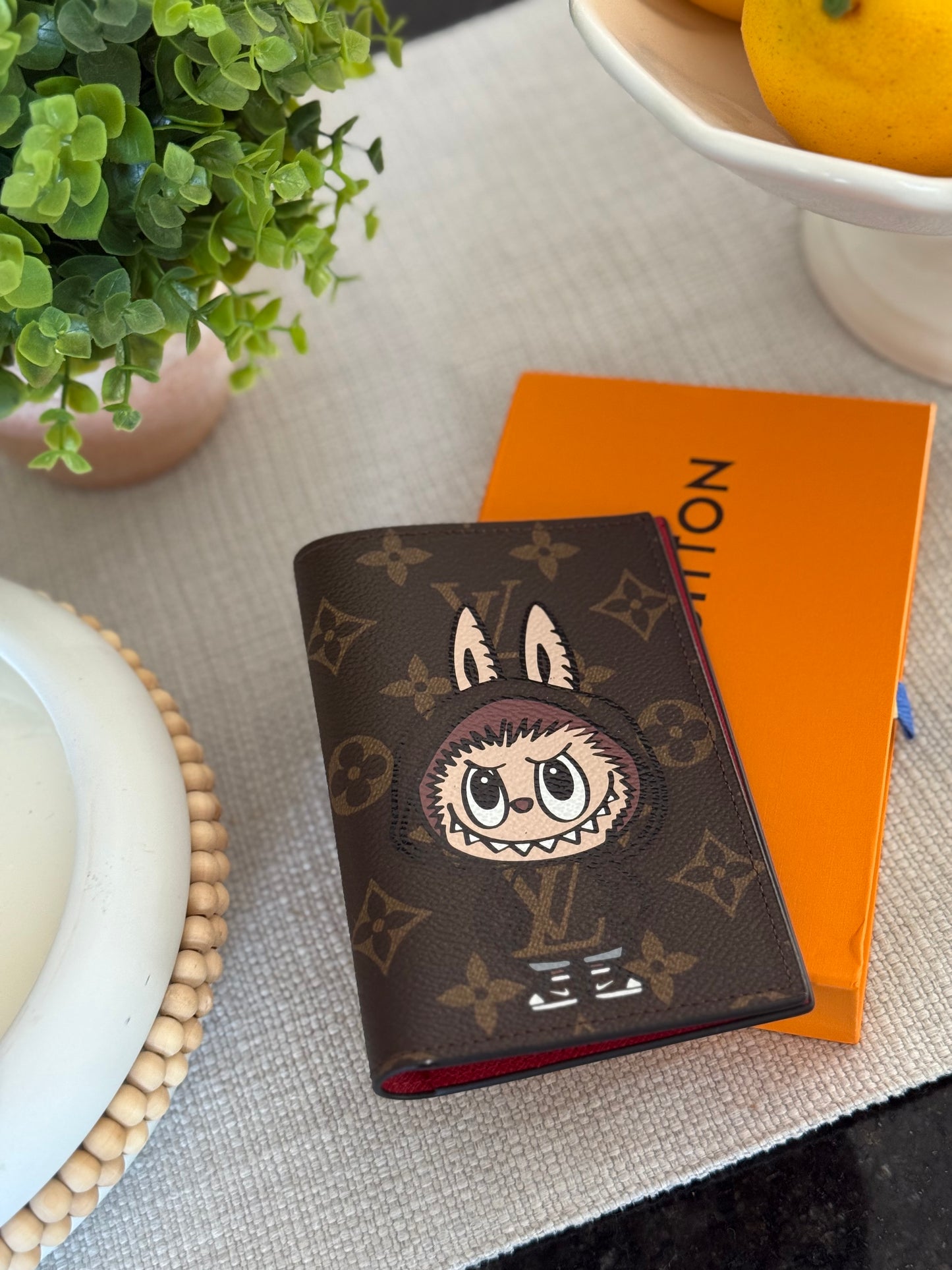Labubu Passport Holder