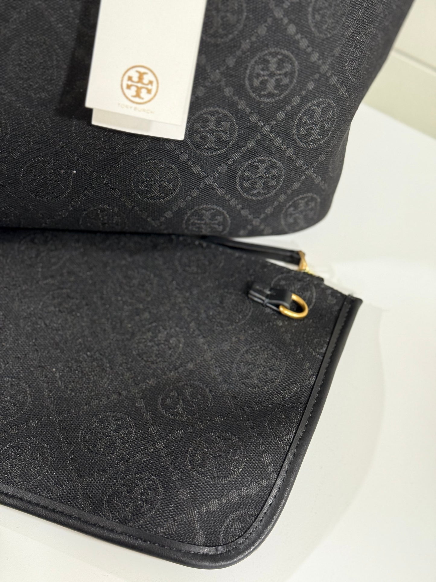 Large TB Tote with Matching Wallet