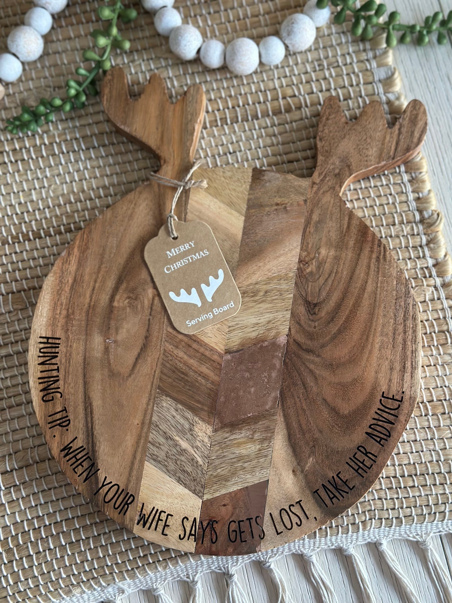Funny Hunting Charcuterie Board