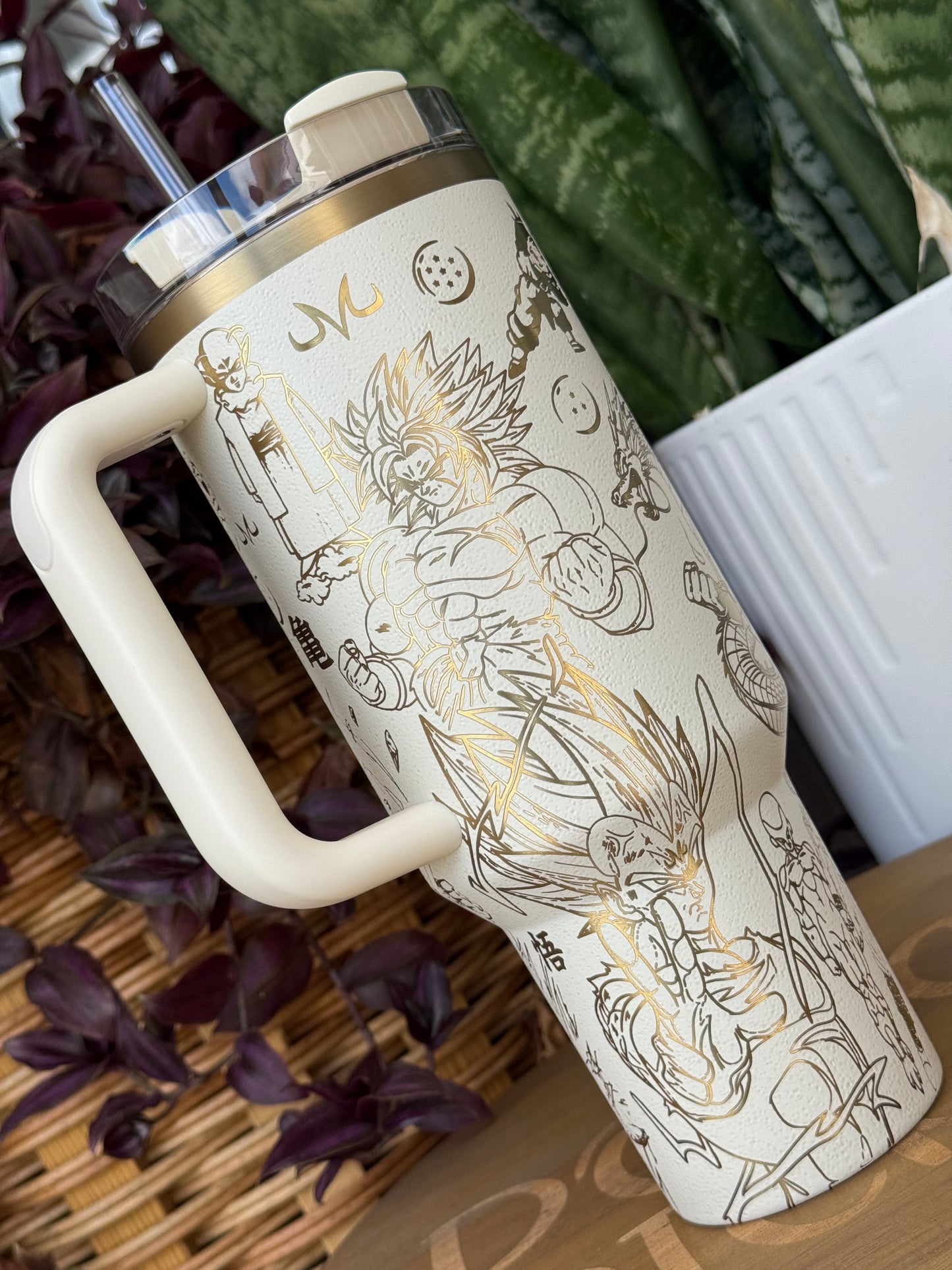 Dragon Ball Z Engraved Tumbler