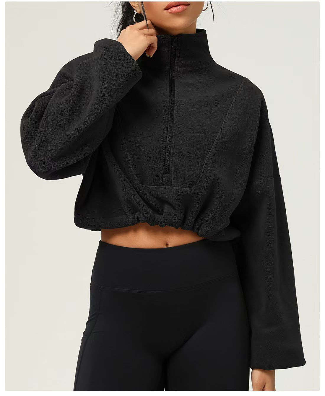3/4 Zip Sweater A 🤍 L 🤍 O