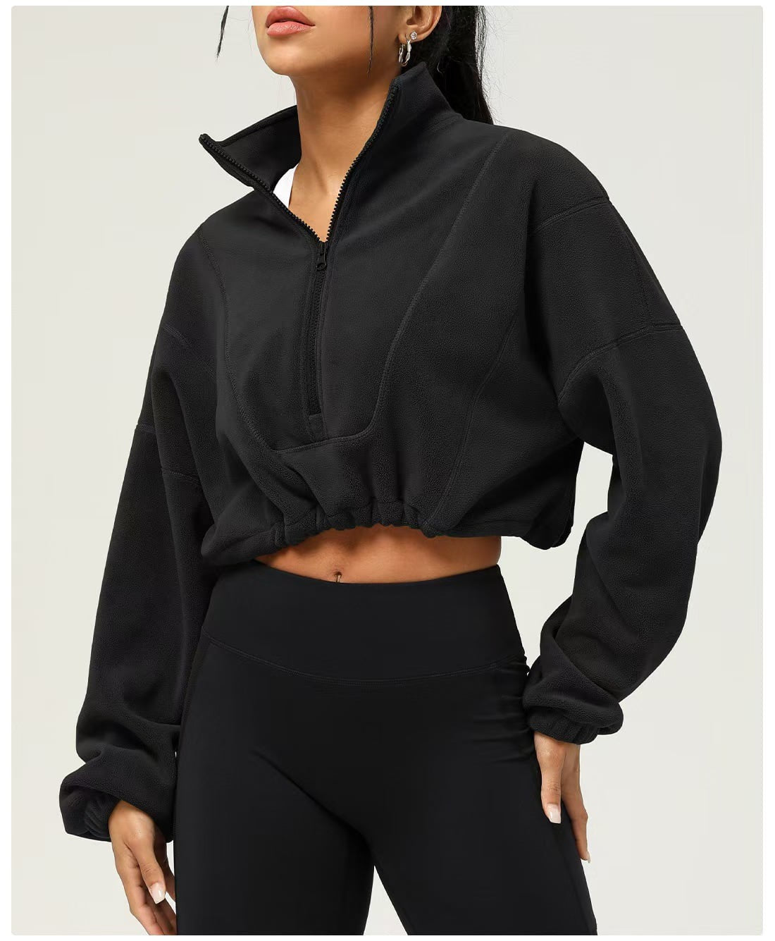 3/4 Zip Sweater A 🤍 L 🤍 O