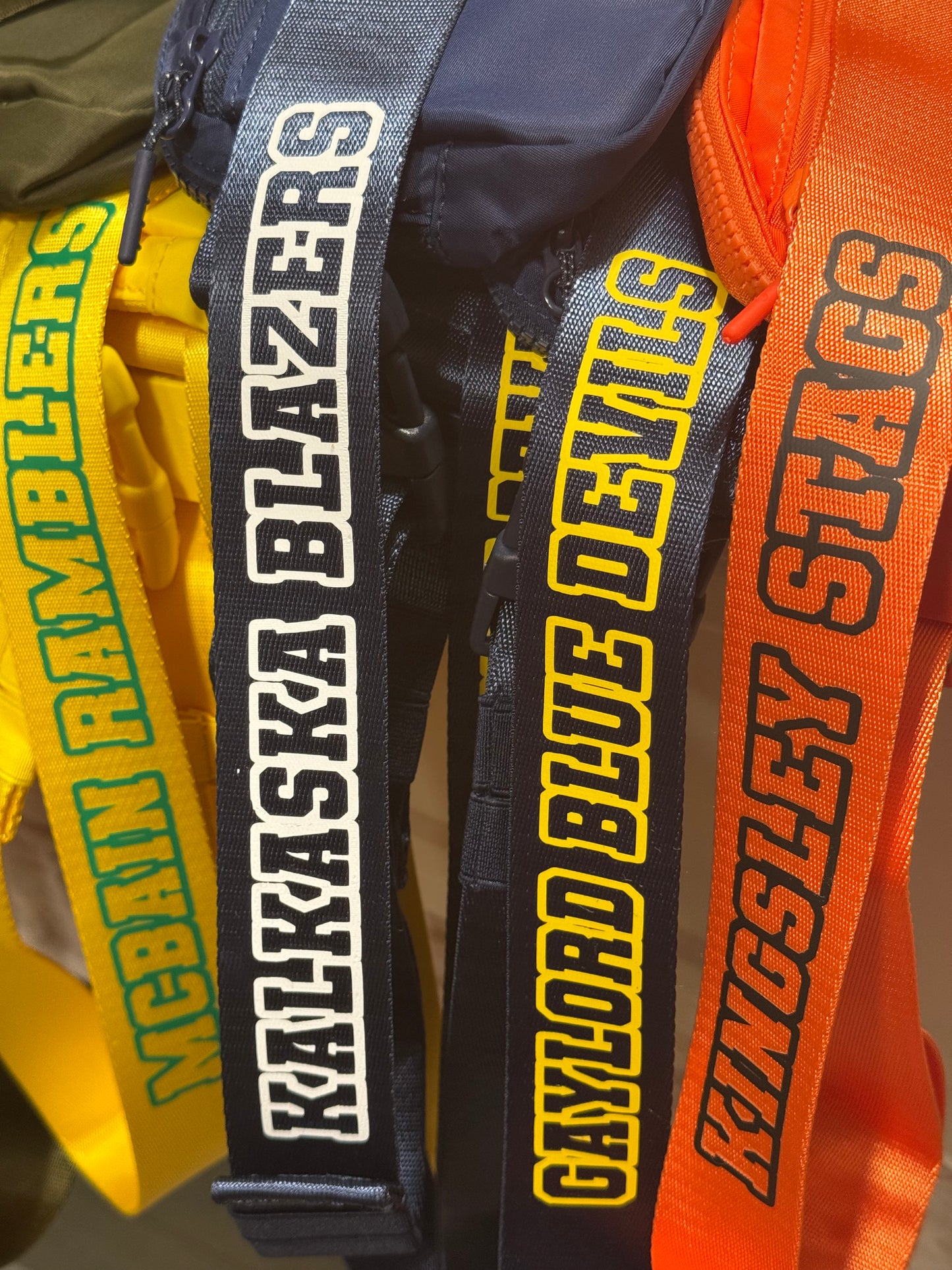 Team Spirit Lulu Belt Bags (Custom Made)