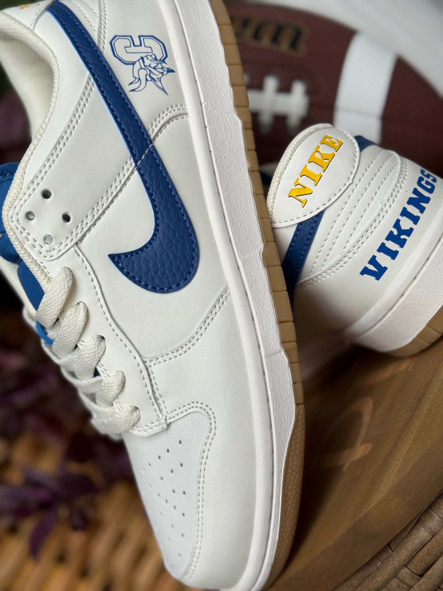 Cadillac Vikings Custom Made Nikes