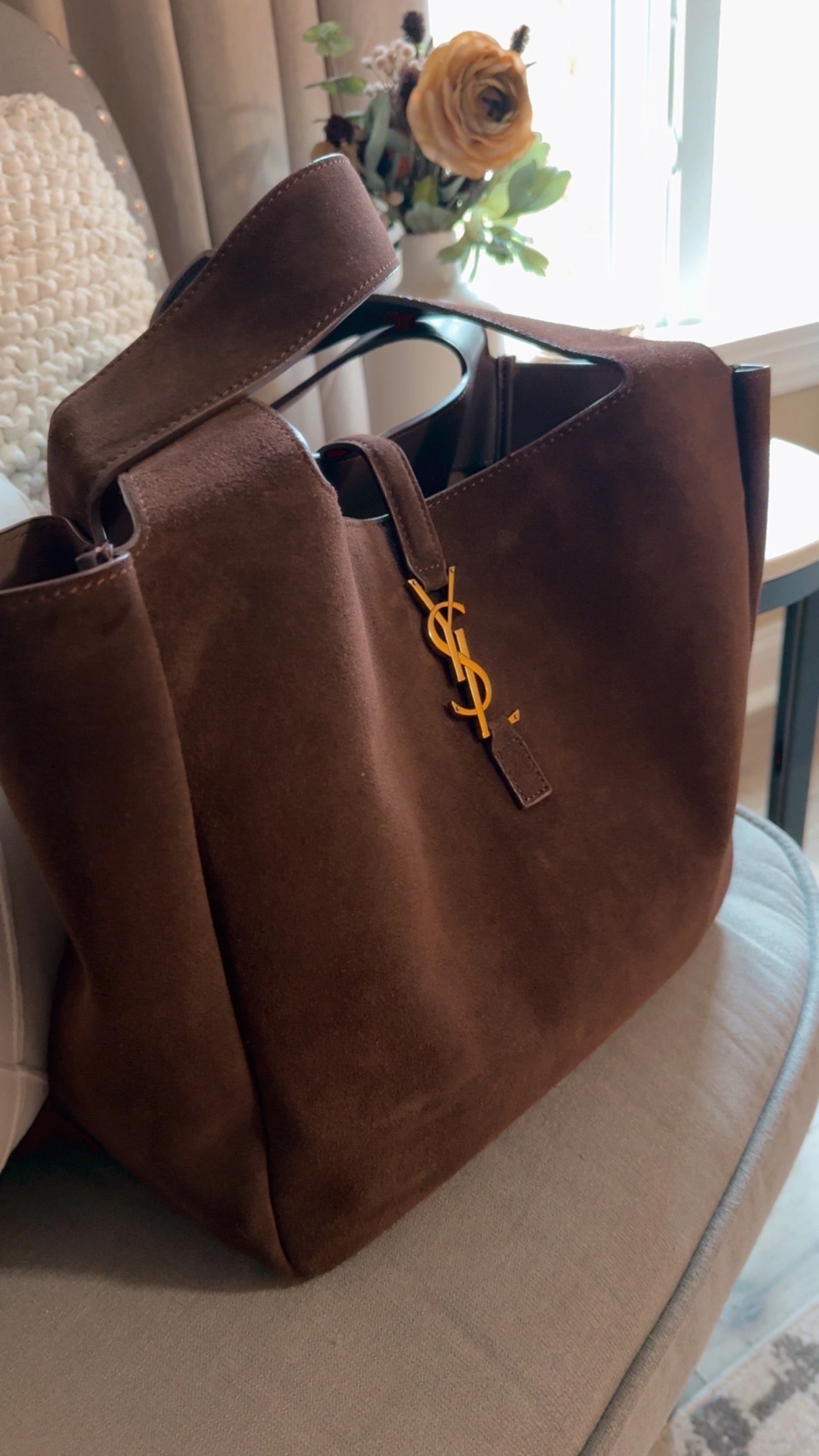 Flash Friday Deal- Black Suede Bag