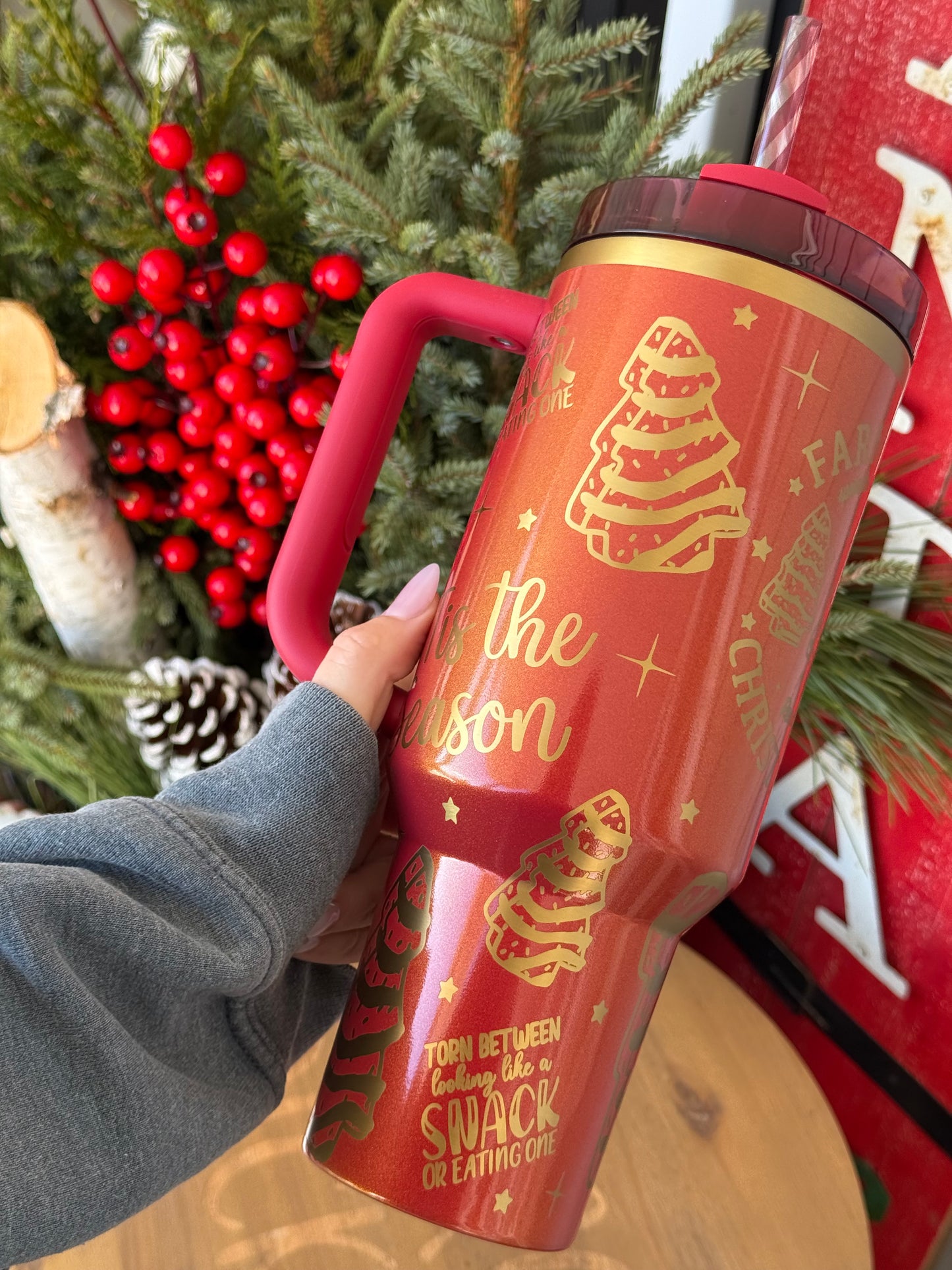 Engraved Christmas Tumbler Sale