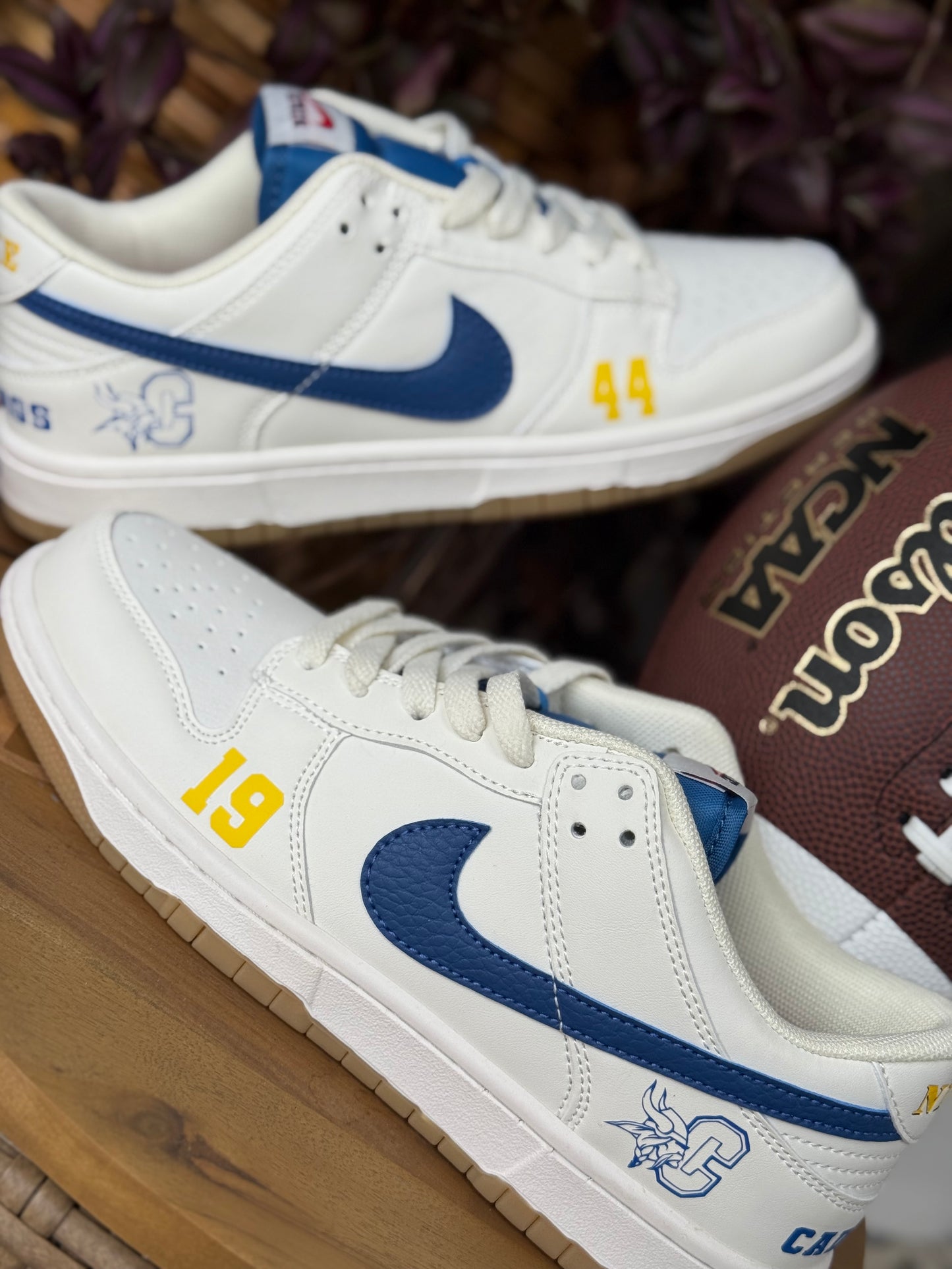 Cadillac Vikings Custom Made Nikes