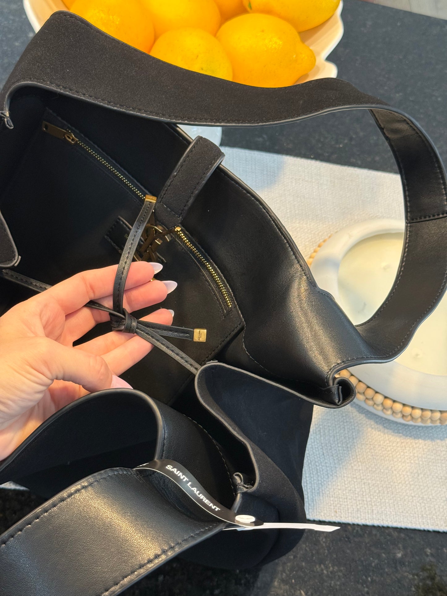 Flash Friday Deal- Black Suede Bag