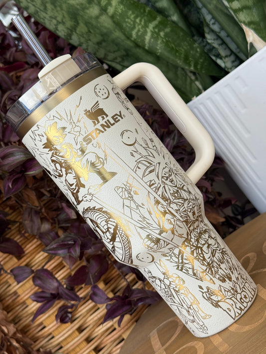 Dragon Ball Z Engraved Tumbler