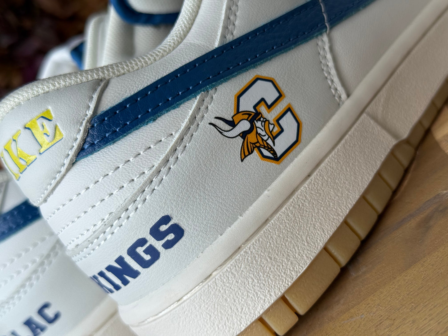 Cadillac Vikings Custom Made Nikes