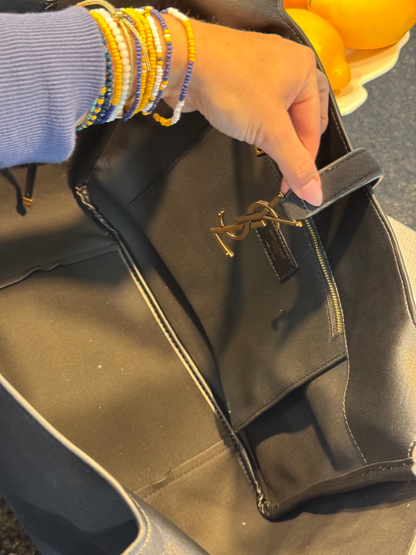 Flash Friday Deal- Black Suede Bag