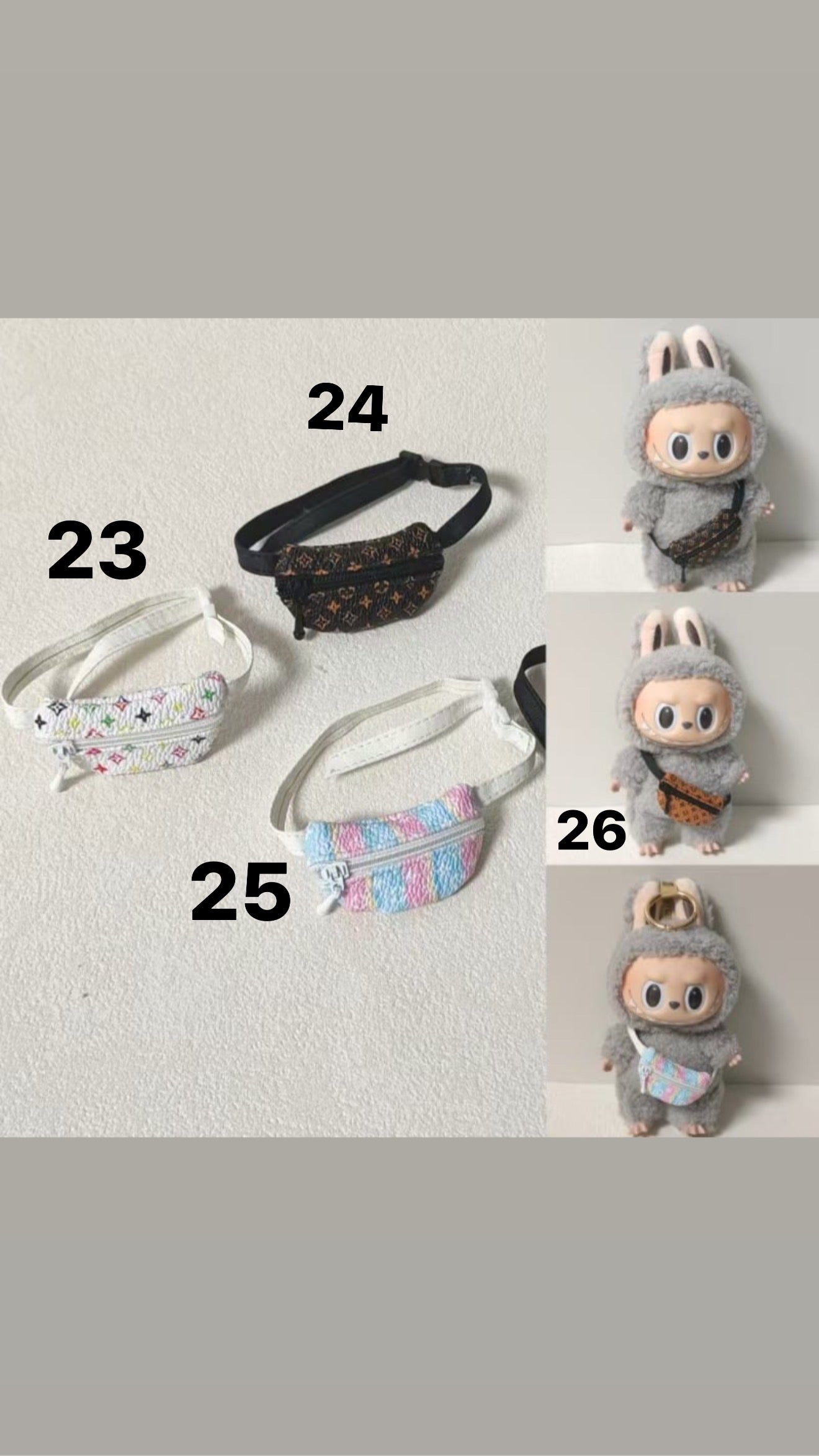 Labubu Bag Accessories