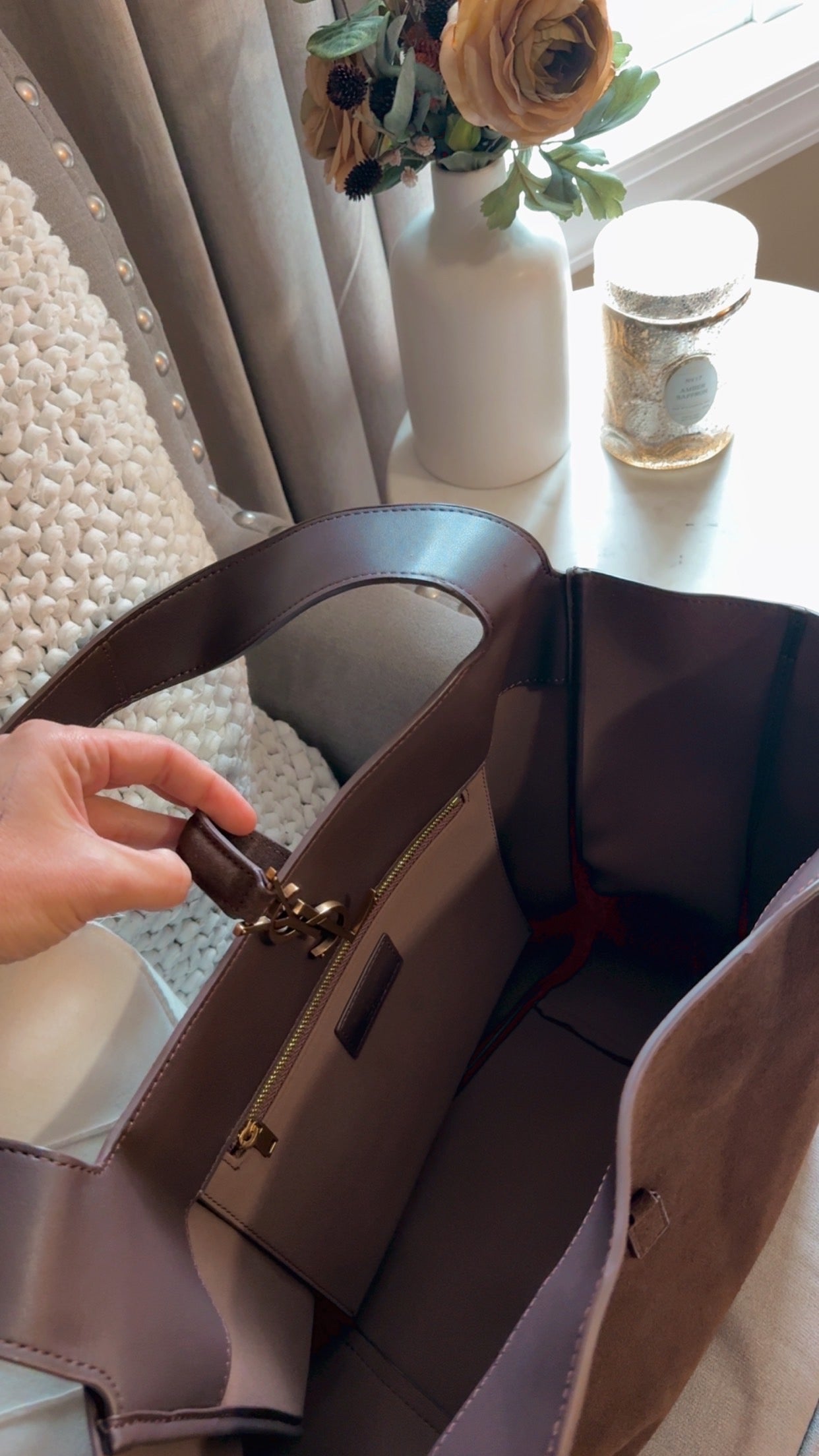 Flash Friday Deal- Black Suede Bag