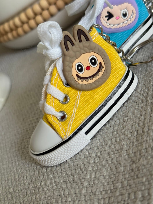Labubu & Hello Kitty Shoe Keychain