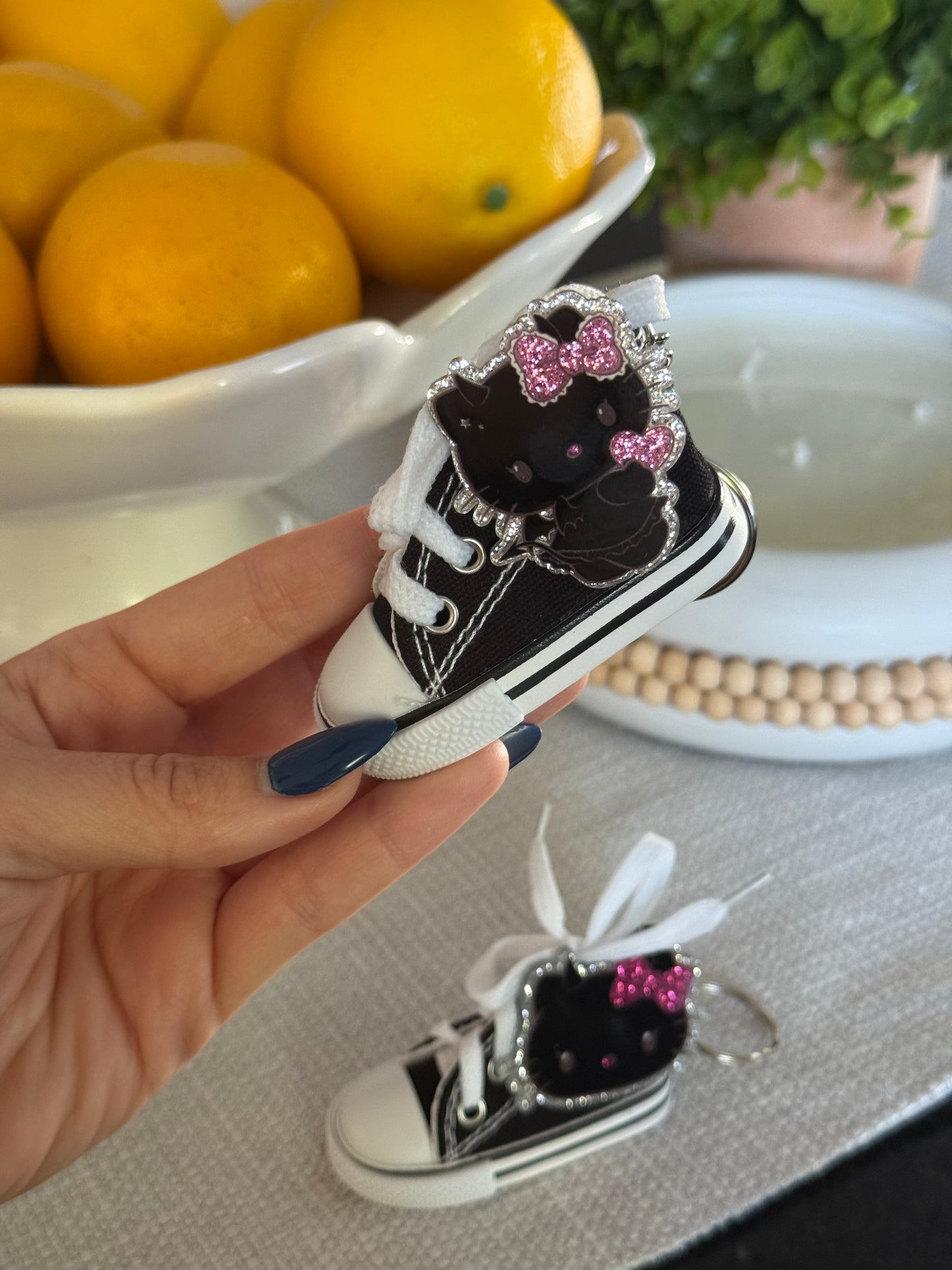 Labubu & Hello Kitty Shoe Keychain